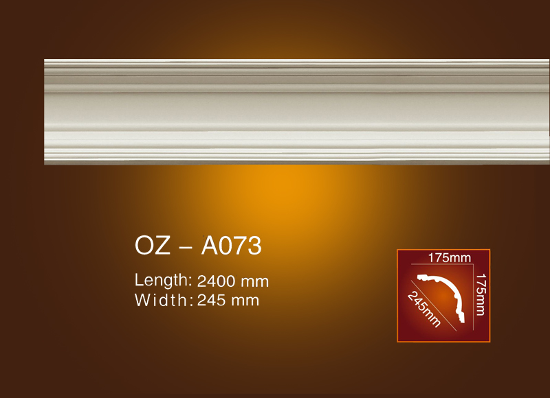 Mẫu phào cổ trần hoa văn OZ-A073