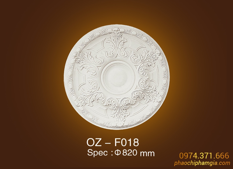 Mẫu mâm trần OZ-F018