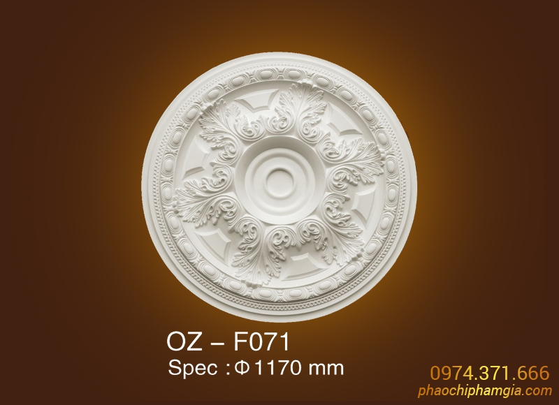 Mẫu mâm trần OZ-F071