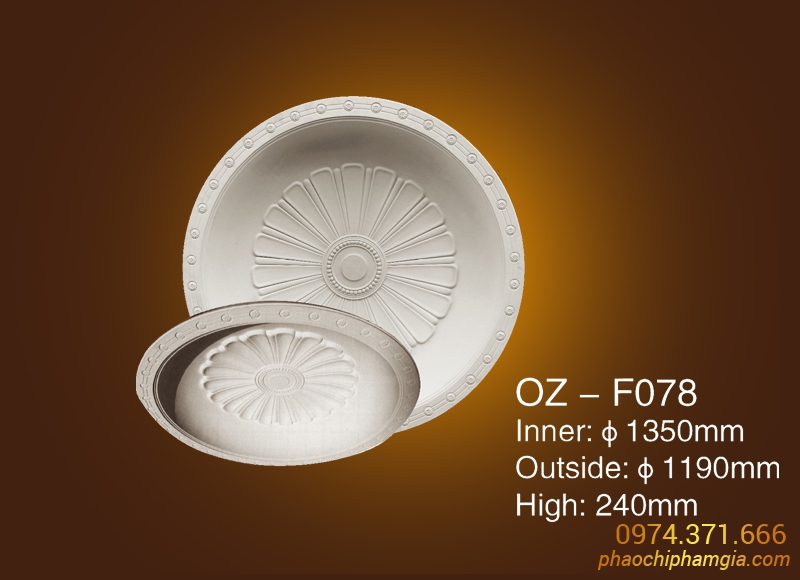 Mẫu mâm trần OZ-F078